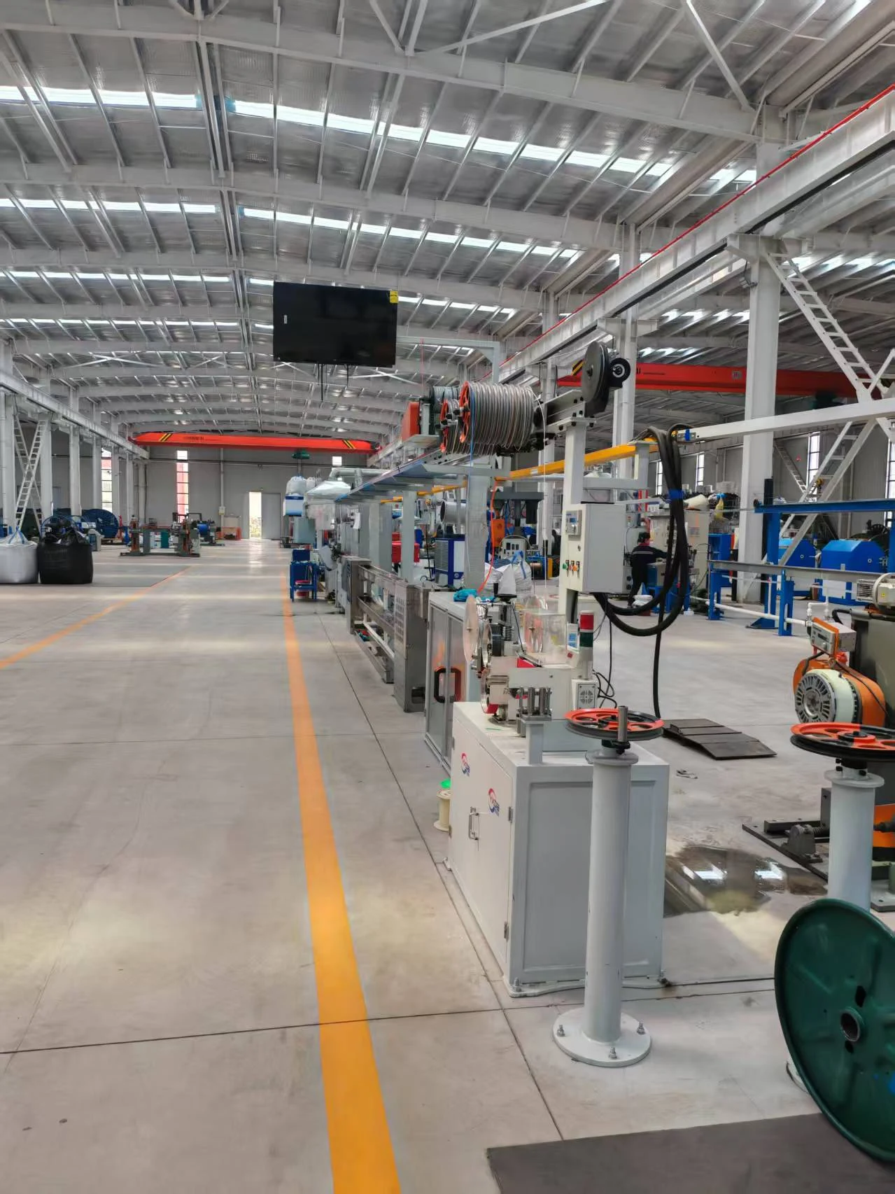中国河北省唐山市のHUIKECABLEケーブル生産ライン